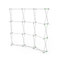 8' Fabric Pop Up Display  (Curve)